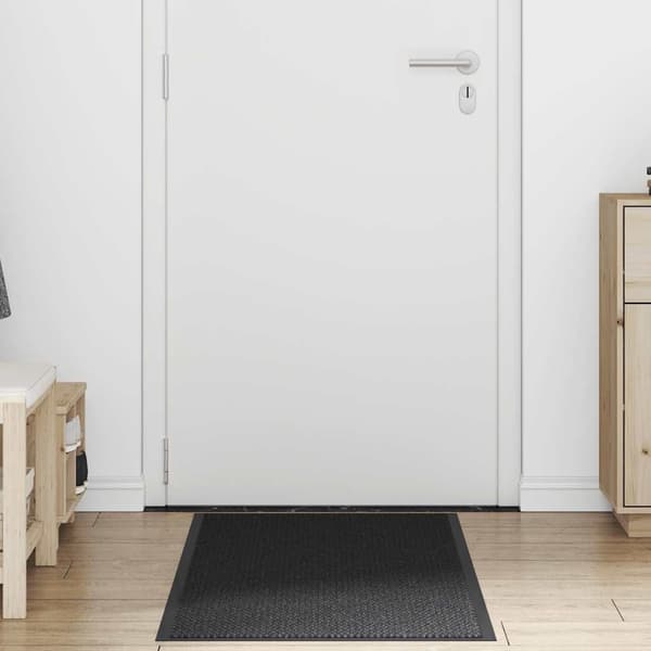 vidaXL dørmåtte 60x150 cm sort