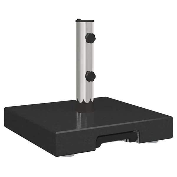 vidaXL Parasolfod Sort 41 x 41 x 37 cm Granit