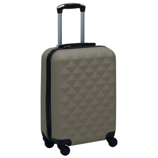 vidaXL kuffertsæt 2 dele hardcase ABS antracitgrå