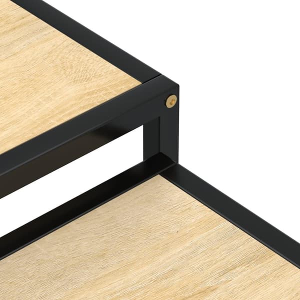 vidaXL sideborde 2 stk. MDF sonoma-eg