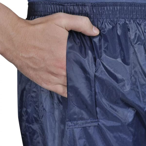 vidaXL Mænds Blå 2 Dele regn Dragt med hætte L