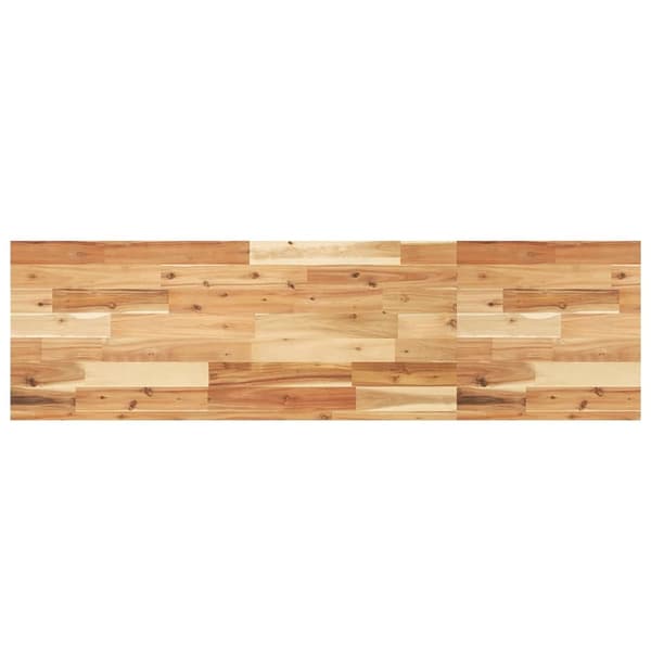 vidaXL bordplade 140x40x4 cm rektangulær massivt akacietræ