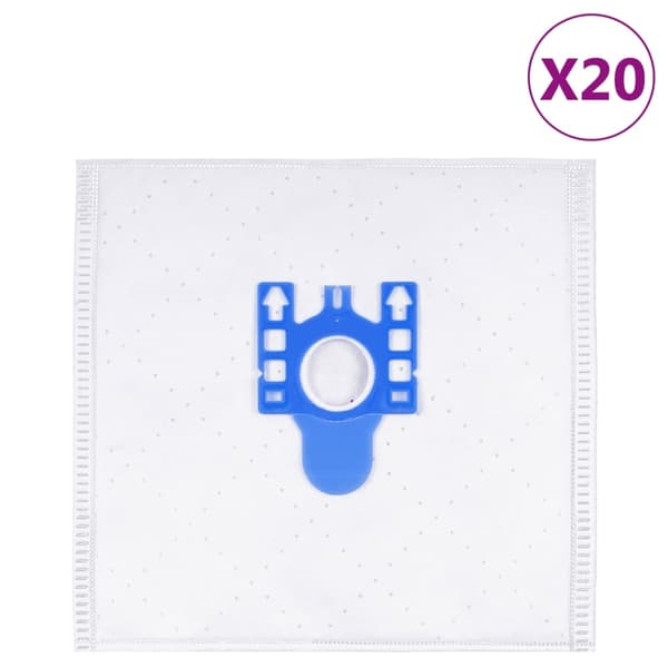 vidaXL Imurin pölypussit Miele GNH 20 kpl