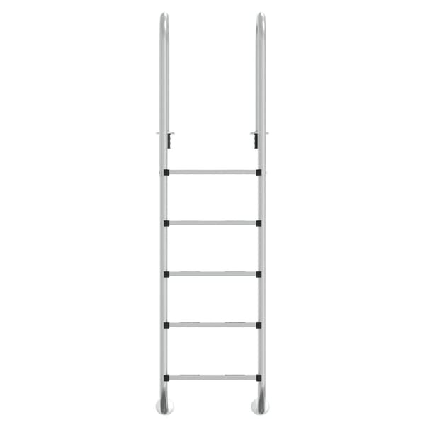 vidaXL poolstige 54x38x211 cm 304 rustfrit stål