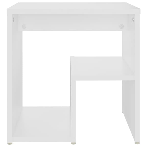 vidaXL sengeskabe 2 stk. 40x30x40 cm spånplade hvid