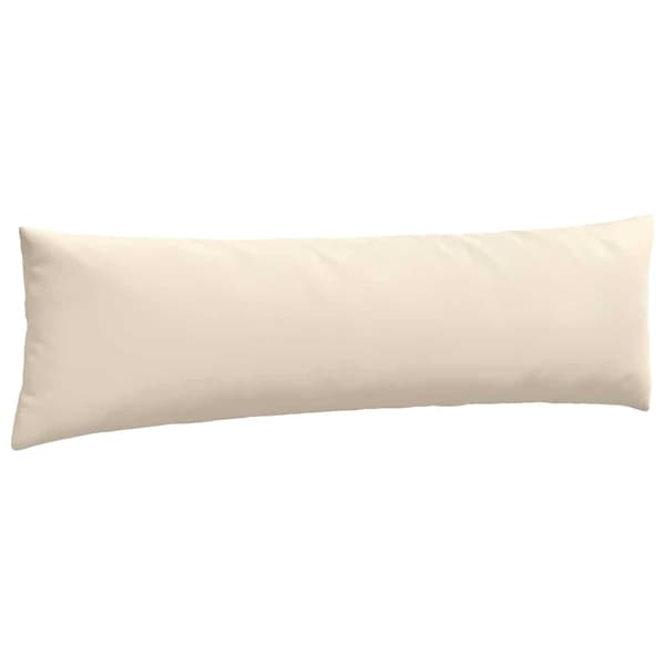 vidaXL Sofapuder 2 pcs Beige 145 x 40 cm Stof