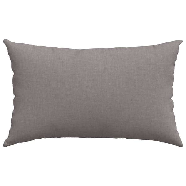 vidaXL Sofapuder 2 pcs Gråbrun 50 x 30 cm Stof
