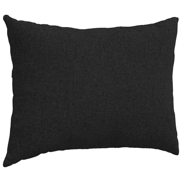 vidaXL Sofapuder 2 pcs Sort 70 x 50 cm Stof