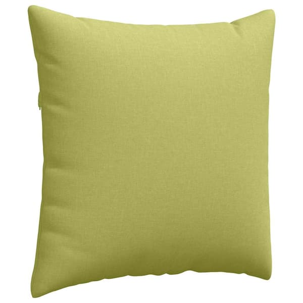 vidaXL Sofapuder 2 pcs Lys grøn 60 x 60 cm Stof