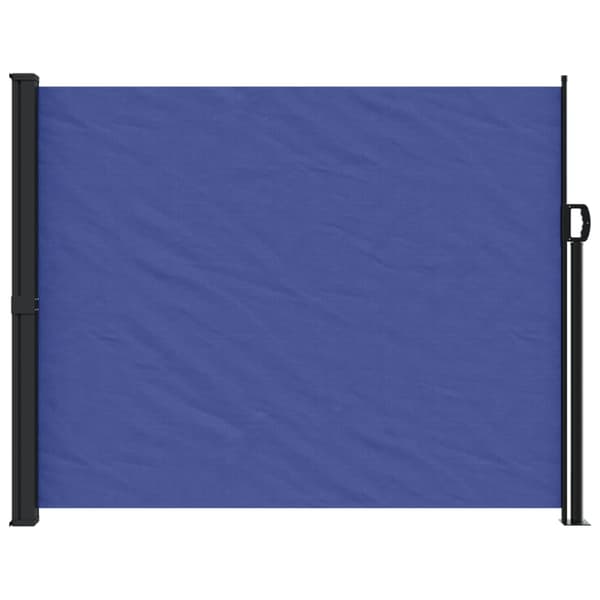 vidaXL sammenrullelig sidemarkise 160 x 600 cm blå