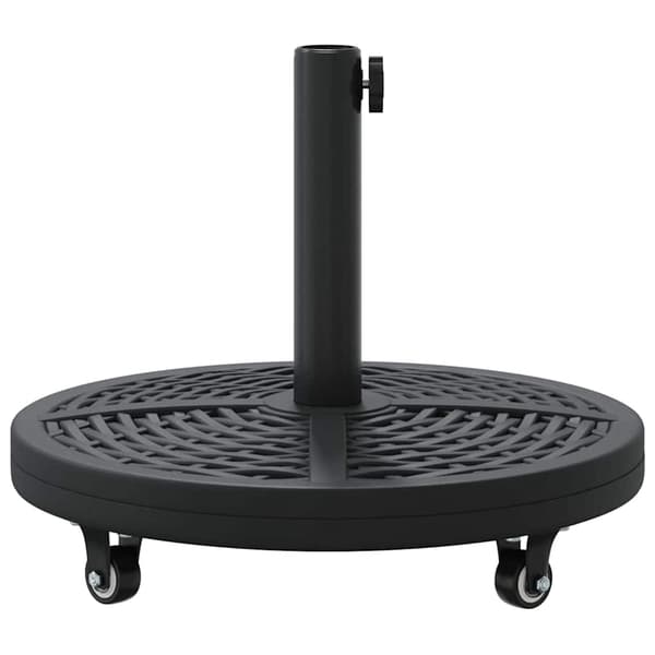 vidaXL Parasolfod Sort Ø38-48 mm