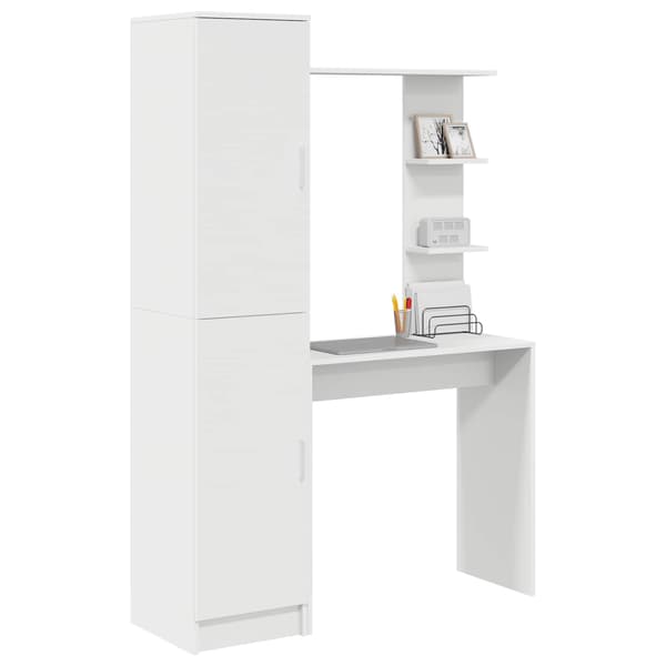 vidaXL Bord 2 pcs Hvid
