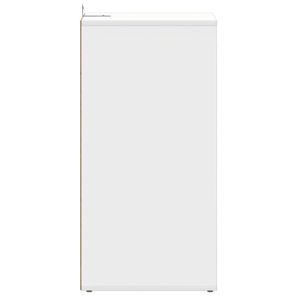 vidaXL skoreol 31,5x35x70 cm spånplade hvid