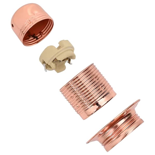 vidaXL Lampuntelineet 2 kpl Rose Gold E27