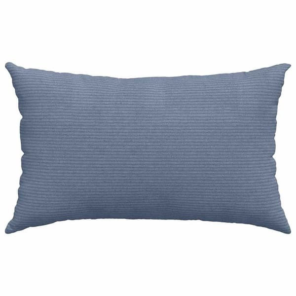 vidaXL Sofapuder 2 pcs Blå 50 x 30 cm Velourstof