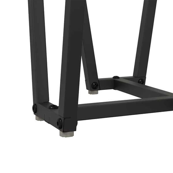vidaXL Sidebordssæt 2 pcs Sort eg