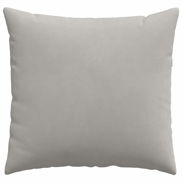 vidaXL Sofapuder 2 pcs Lysegrå 50 x 50 cm Stof