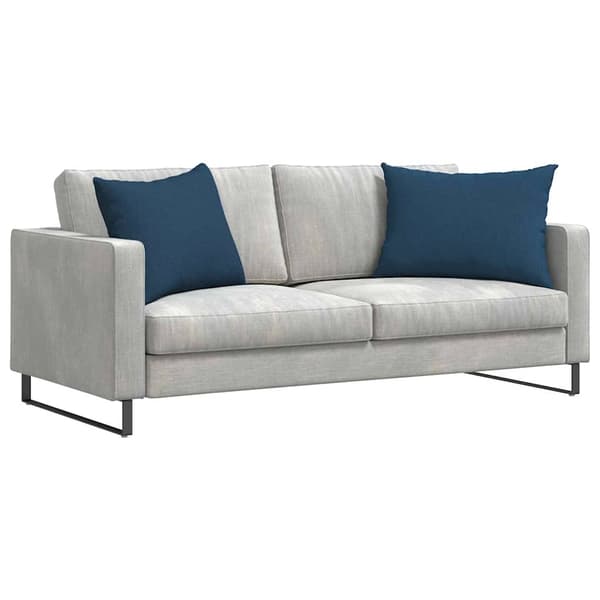 vidaXL Sofapuder 2 pcs Blå 70 x 50 cm Stof