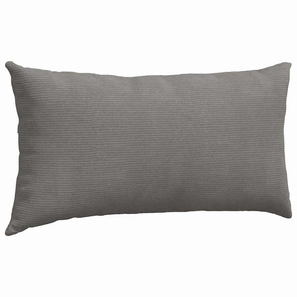 vidaXL Sofapuder 2 pcs Lysegrå 80 x 40 cm Velourstof