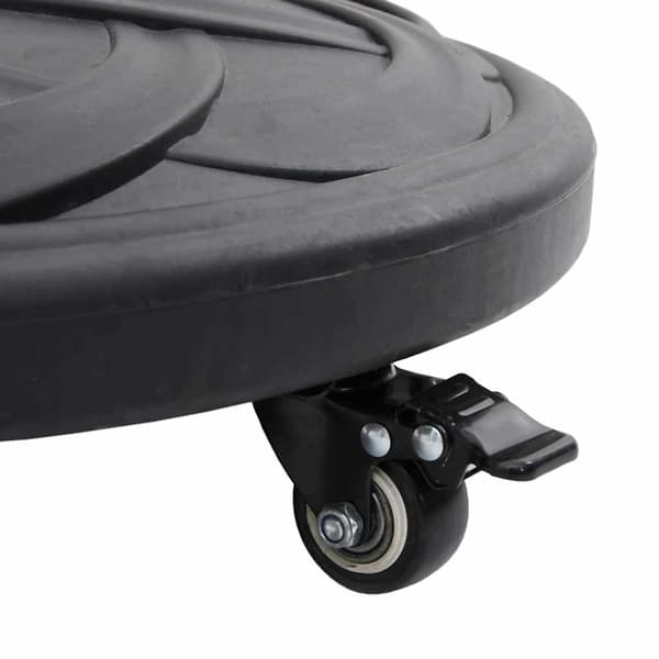 vidaXL Parasolfod Sort Ø38-48 mm