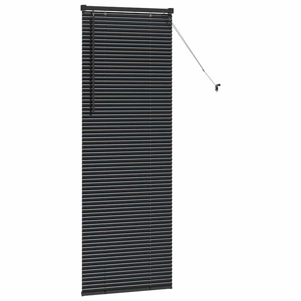 vidaXL Persienner Sort 175 x 65 cm Aluminium