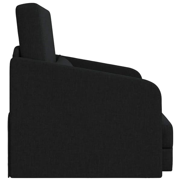 vidaXL Sovesofa 60cm Sort Stof