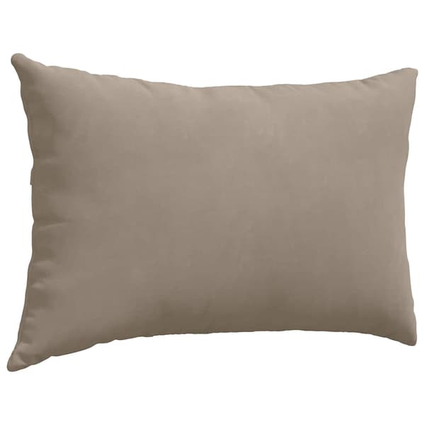 vidaXL Sofapuder 2 pcs Gråbrun 60 x 40 cm Stof