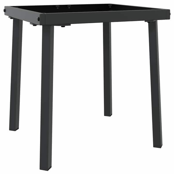vidaXL Solstol 2 pcs Sort og Brunt polyrattan