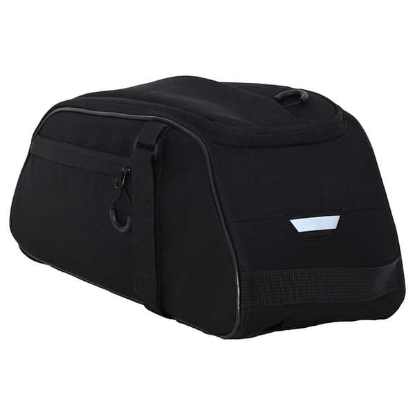 vidaXL Cykeltaske Sort 38 x 16 x 16 cm Polyester