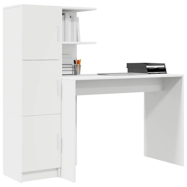 vidaXL Pöytä 2 pcs Valkoinen