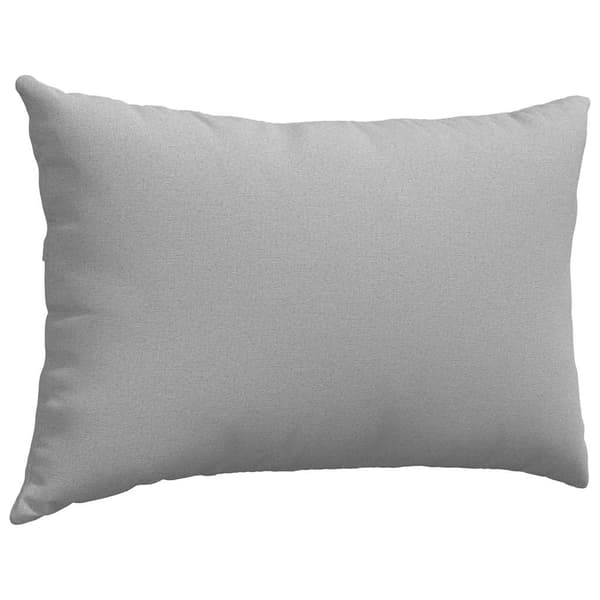 vidaXL Sofapuder 2 pcs Skygrå 60 x 40 cm Stof