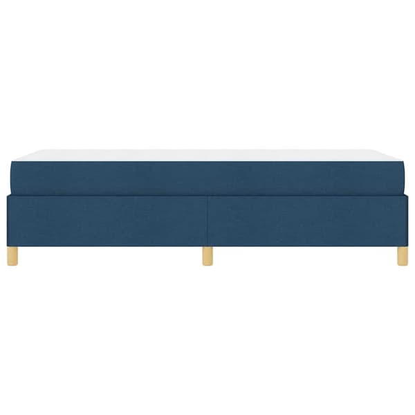 vidaXL Sengestel med madras Blå 80 x 200 cm Stof