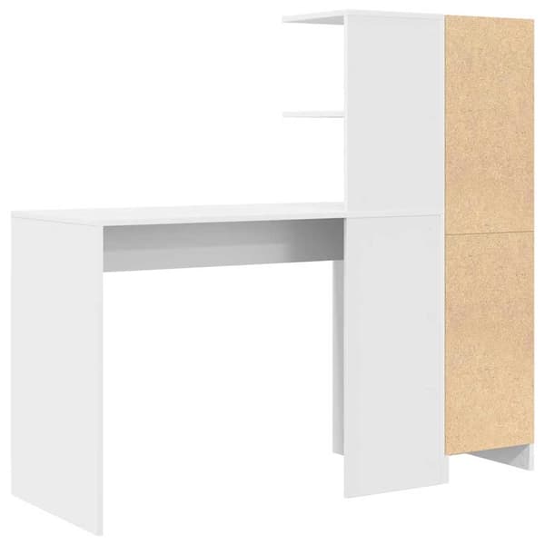 vidaXL Bord 2 pcs Hvid