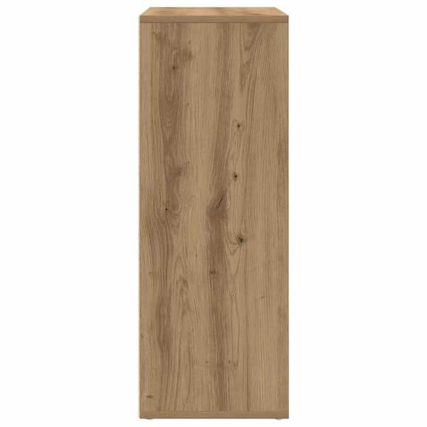 vidaXL Sideboard Artisan Egetræ 60 x 31 x 84 cm Konstrueret træ