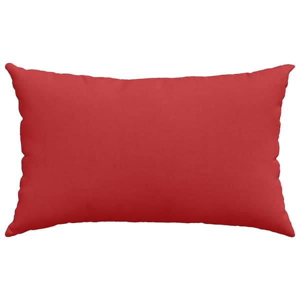 vidaXL Sofapuder 2 pcs Rød 50 x 30 cm Stof