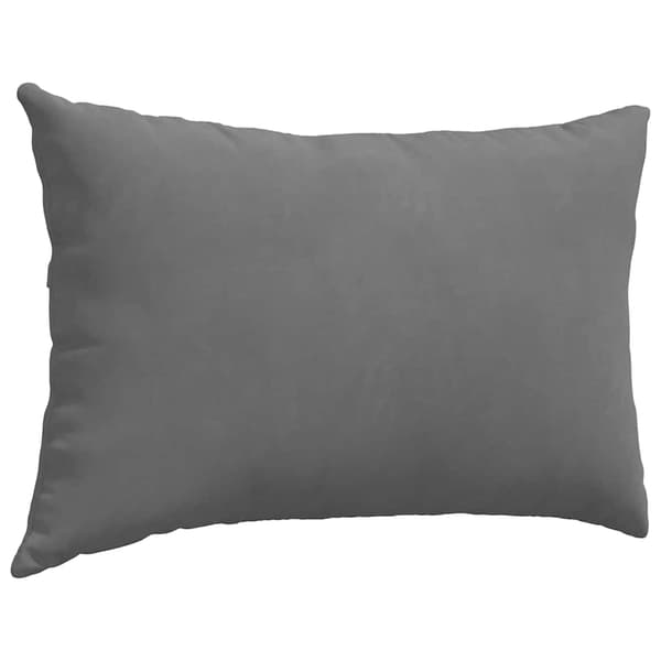 vidaXL Sofapuder 2 pcs Mørkegrå 60 x 40 cm Stof