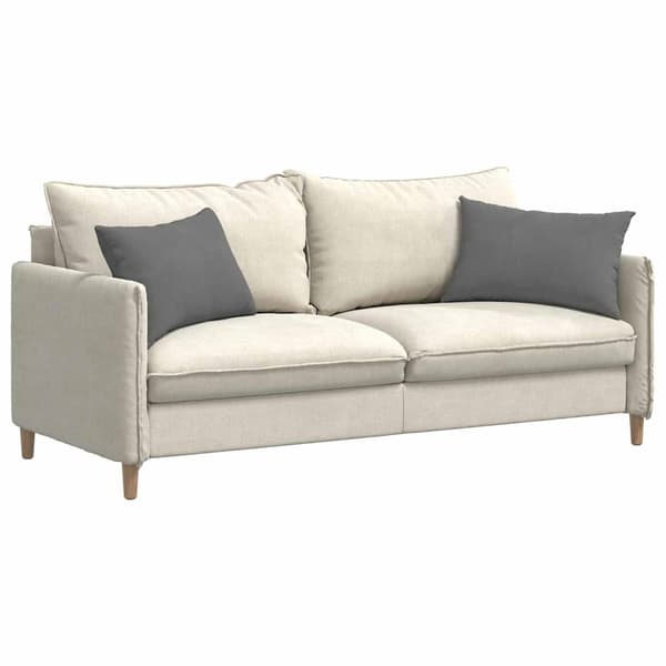 vidaXL Sofapuder 2 pcs Mørkegrå 60 x 40 cm Stof