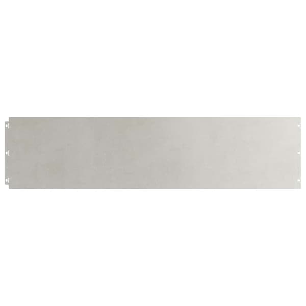 vidaXL plænekanter 10 stk. 25x103 cm rustfrit stål