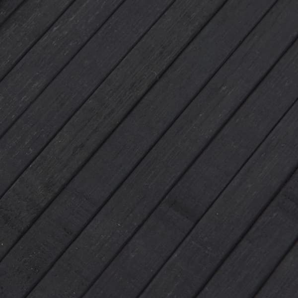 vidaXL Matto suorakaide harmaa 80x200 cm bambu