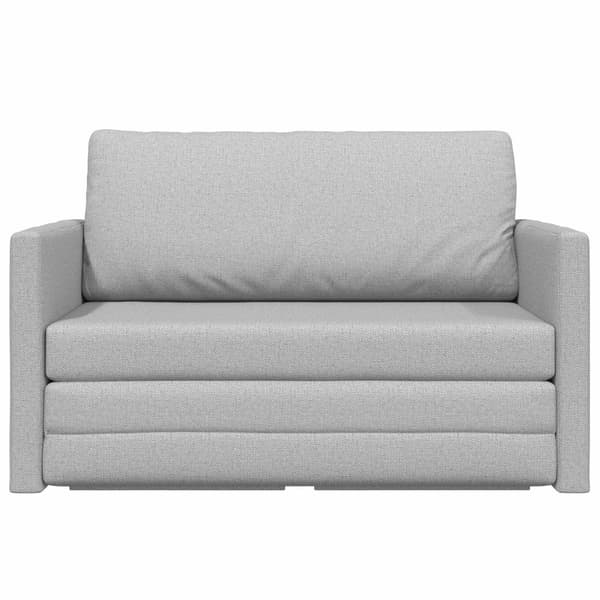 vidaXL Sovesofa 110cm Skygrå Stof