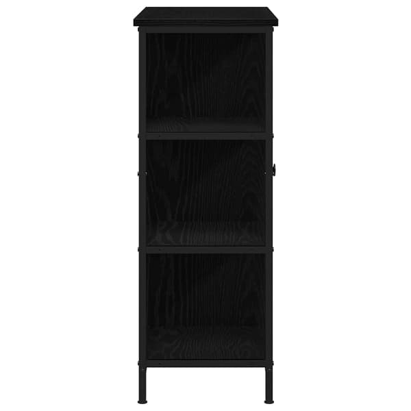 vidaXL Sideboard Sort eg 70 x 30 x 80 cm