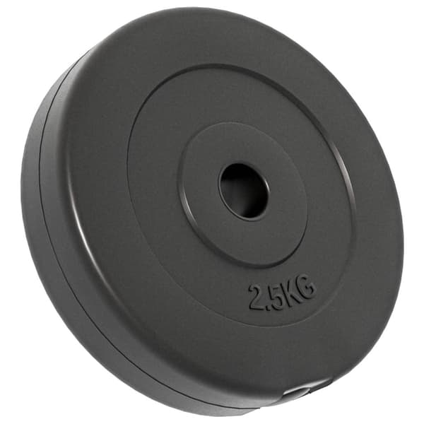 vidaXL vægtskiver 6 stk. 30 kg cement