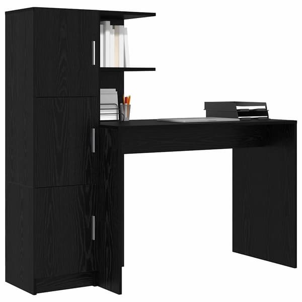 vidaXL Bord 2 pcs Sort eg