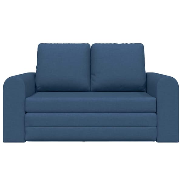 vidaXL Sovesofa 60cm Blå Stof