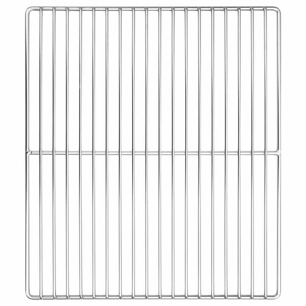 vidaXL Grillrist Sølv 40 x 35 cm Rustfrit stål
