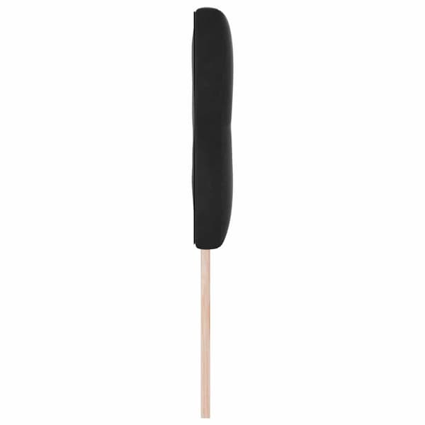vidaXL Hovedgærde Sort 160 cm Fløjl