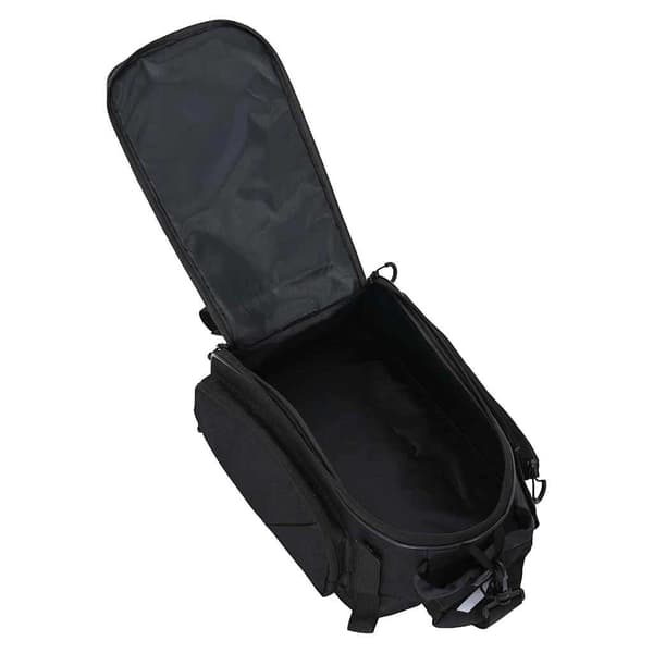 vidaXL Cykeltaske Sort 38 x 21 x 16 cm Polyester