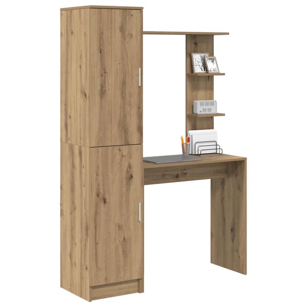 vidaXL Bord 2 pcs Artisan Egetræ