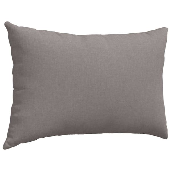 vidaXL Sofapuder 2 pcs Gråbrun 60 x 40 cm Stof
