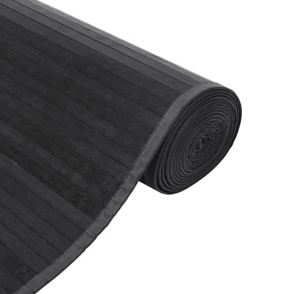 vidaXL Matto suorakaide harmaa 60x300 cm bambu
